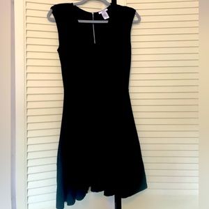 Bar III black midi party dress